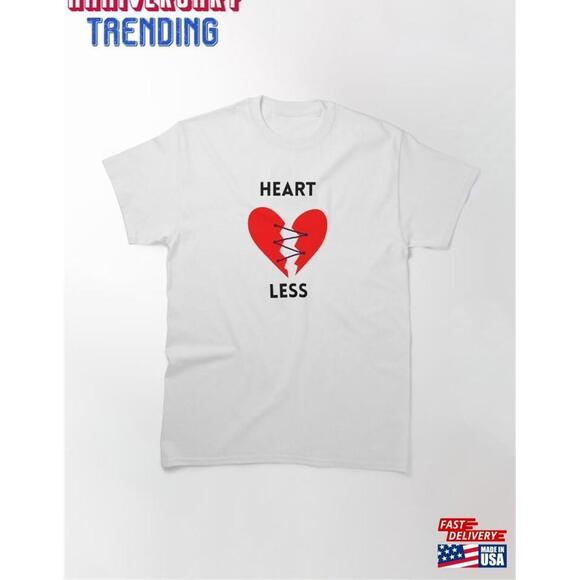Tops - Heart Less Classic Tshirt
